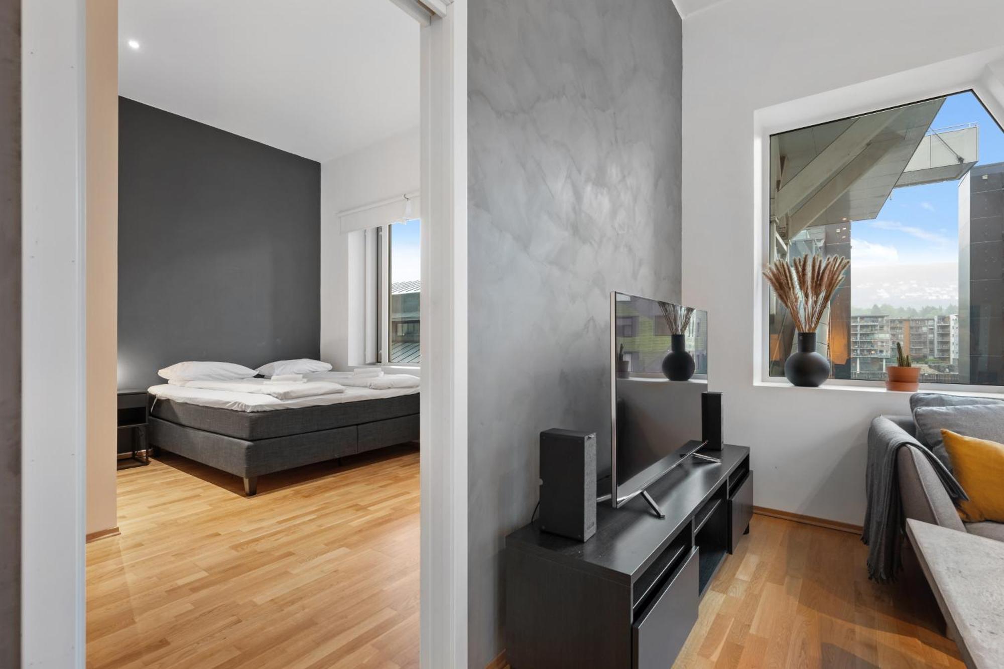 Apartamento Modern With Rooftop Terrace And Stunning Views Bergen